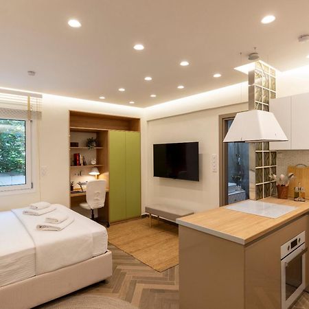 Studio Flat 21 At Evangelismos Metro Stn Athens Luaran gambar