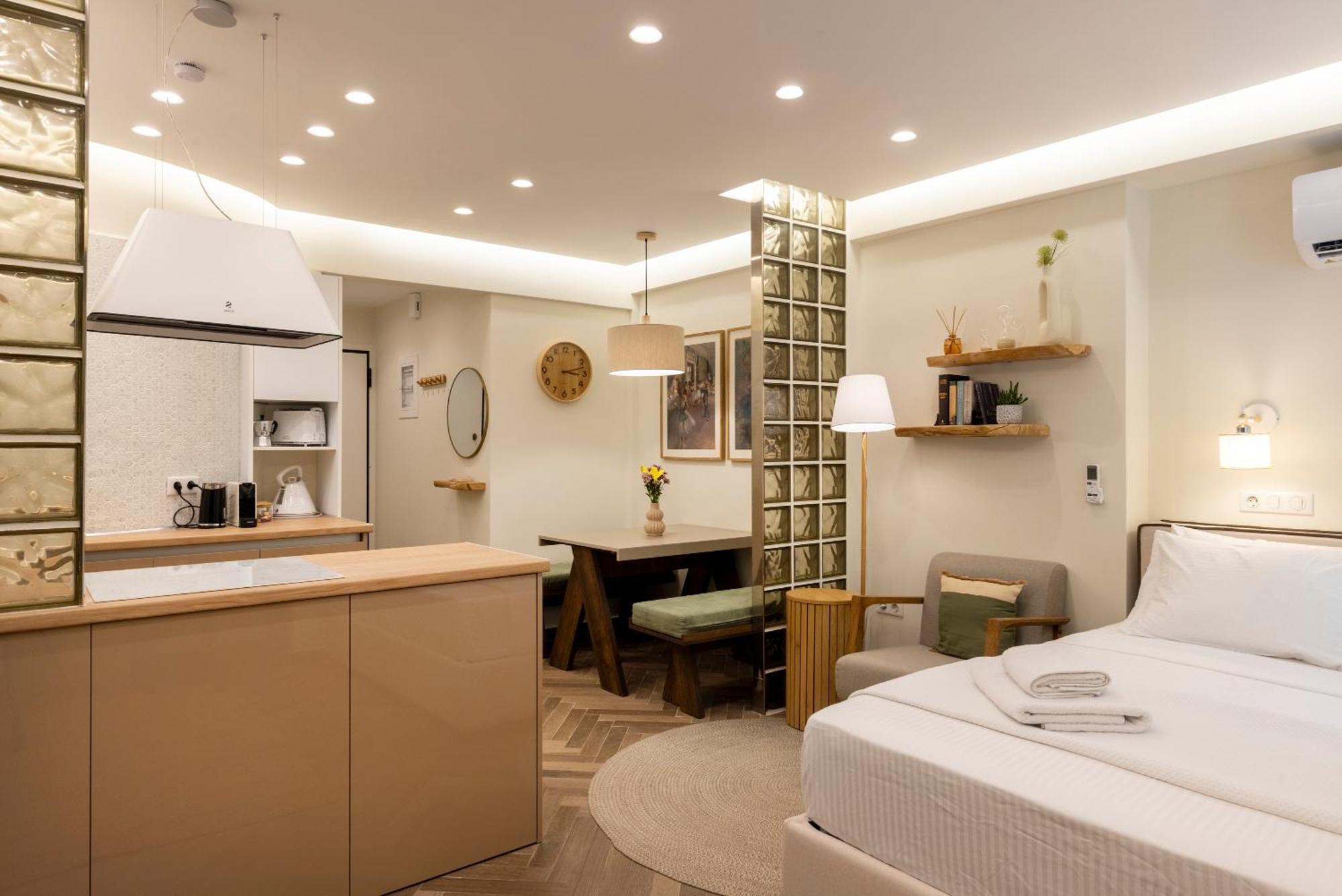Studio Flat 21 At Evangelismos Metro Stn Athens Luaran gambar