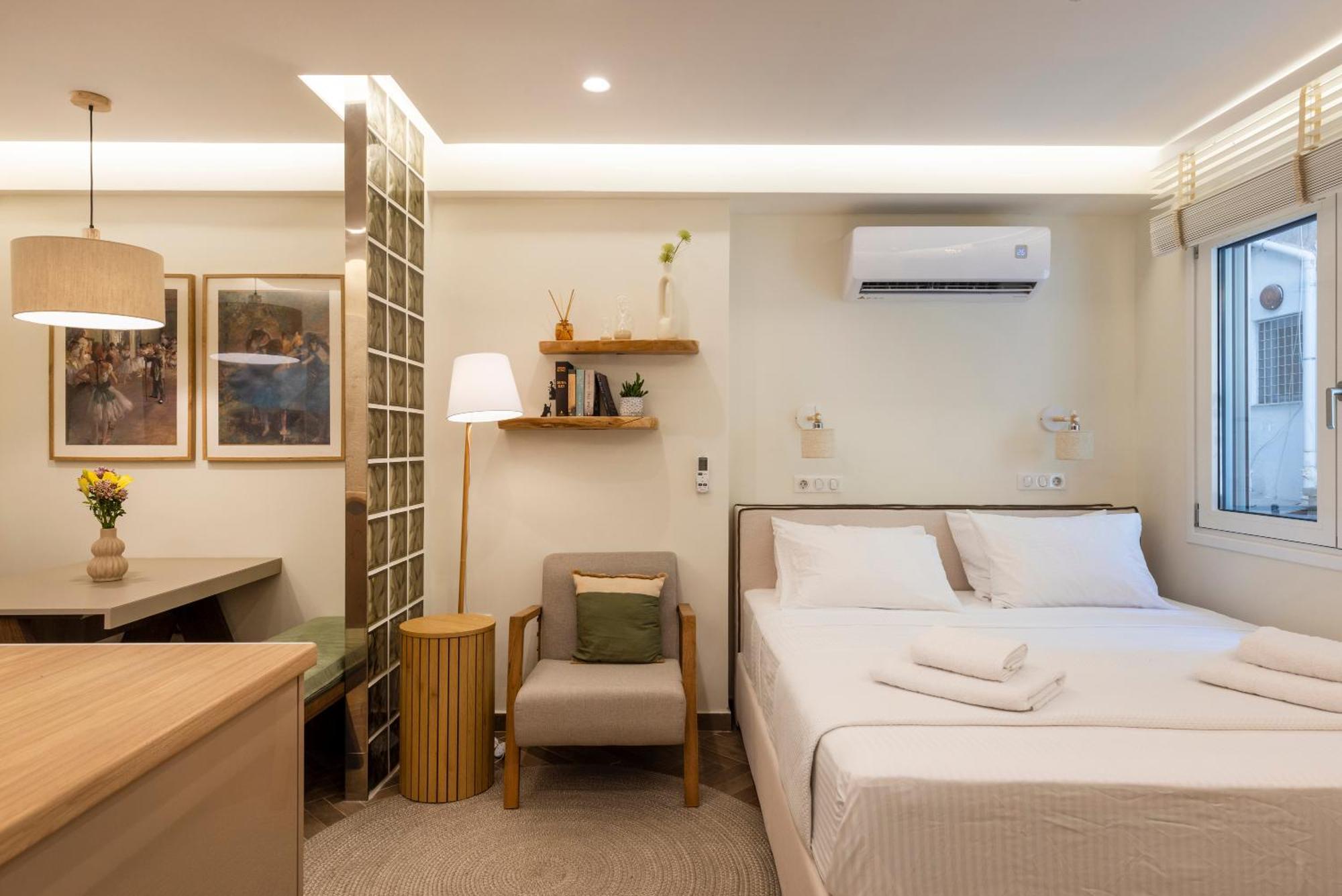 Studio Flat 21 At Evangelismos Metro Stn Athens Luaran gambar