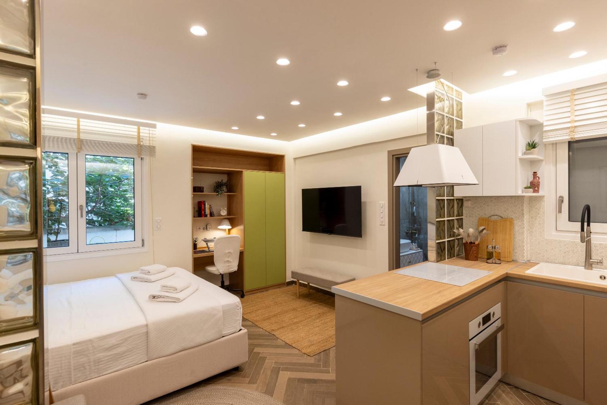Studio Flat 21 At Evangelismos Metro Stn Athens Luaran gambar