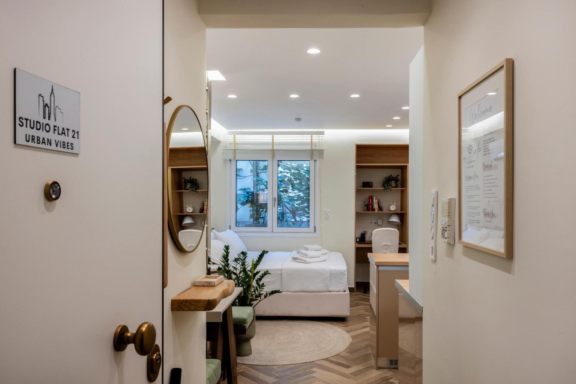 Studio Flat 21 At Evangelismos Metro Stn Athens Luaran gambar