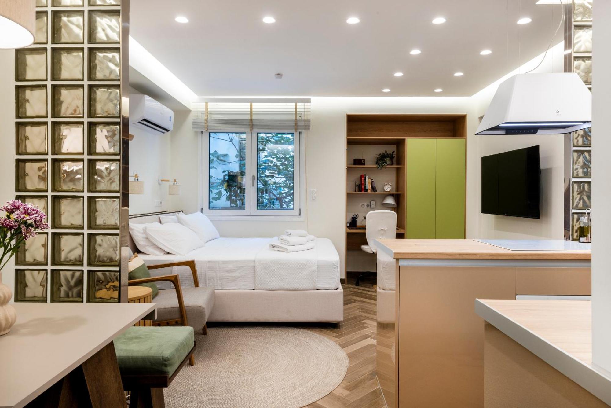Studio Flat 21 At Evangelismos Metro Stn Athens Luaran gambar